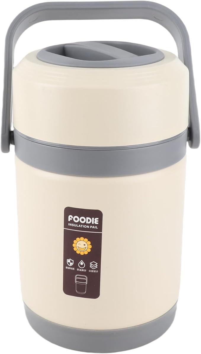 AYNEFY Electric Lunch Box, 2L Stainless Steel Portable Electric Food Warmer by AYNEFY
