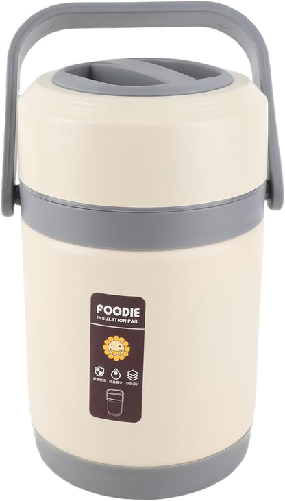 AYNEFY Electric Lunch Box, 2L Stainless Steel Portable Electric Food Warmer by AYNEFY