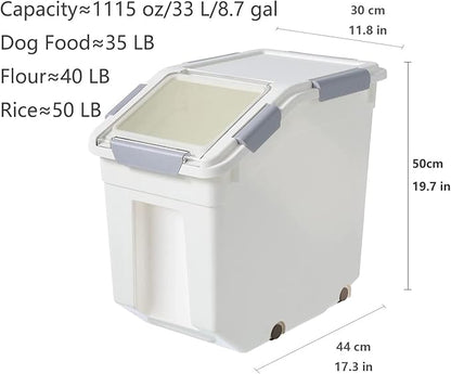 CITY BABY 2 Pack Airtight Flour Storage Container - Image 5