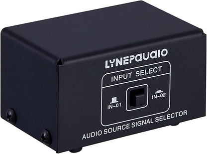 summina RCA Switch Audio Switcher RCA 2 in 1 Out / 1 in 2 Out A/B Switch Stereo - Image 2