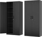 Metal Storage Cabinet-72” Tall Steel File Cabinet by Fesbos