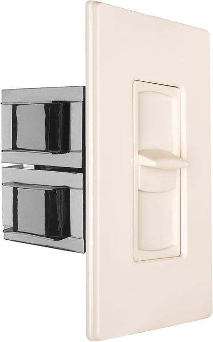 OSD 300W Sleek, Minimalist Design in Wall Volume Control, Slider Almond by OutdoorSpeakerDepot