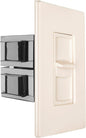 OSD 300W Sleek, Minimalist Design in Wall Volume Control, Slider Almond by OutdoorSpeakerDepot