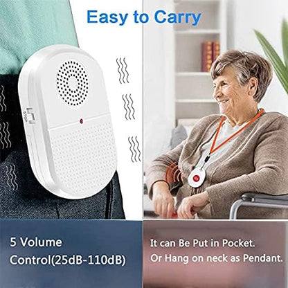 ChunHee Wireless Caregiver Pager Call Button Nurse Alert System Call Bell - Image 7