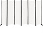 MAYOLIAH 6 Panel Folding Privacy Screen 9ft Wide, 6ft Tall Partition Room by MayoliahHome