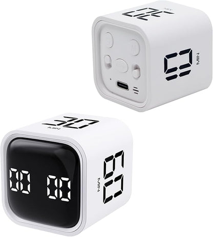 Productivity Timer Flip Gravity Sensor Cube Timer Countdown & Countup, Mute & by LUCKYTIME