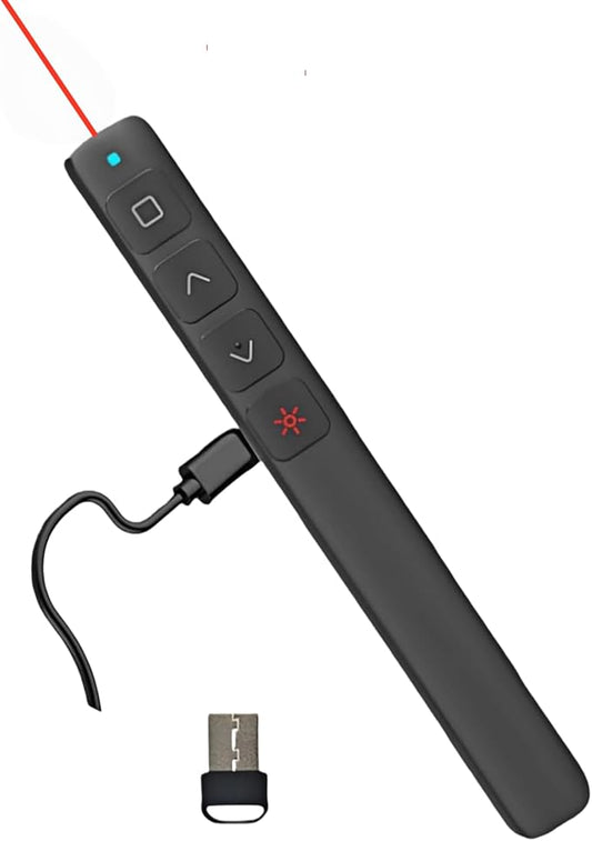 Wireless Presenter, 2.4GHz USB Control Presentation PPT PowerPoint Clicker by Unknown