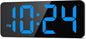 LED Digital Wall Clock with Large Display, Big Digits, Auto-Brightness by DigitalClocks