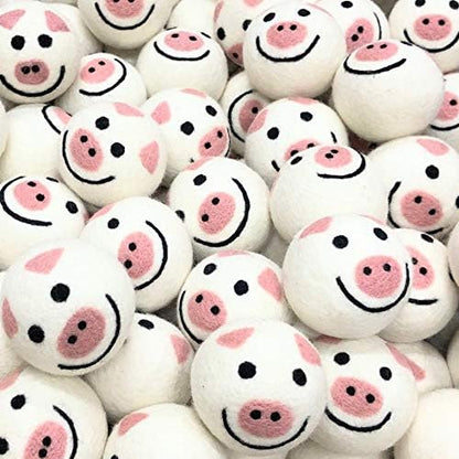 Friendsheep Wool Dryer Balls, Organic Reusable Fabric Softener Alternative - Image 7