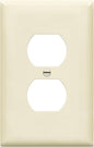 ENERLITES Duplex Receptacle Outlet Wall Plate, Midway Size 1-Gang 4.88" x 3.11" by Enerlites