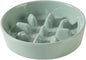 Ceramic 1.2 Cup Dog Bowl Slow Feeder, 7.3 inch Slow Pet Food Dish by Havniva