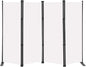 MAYOLIAH 4 Panel Room Divider Screen 6Ft Tall Foldable Privacy Dividers Indoor by MayoliahHome