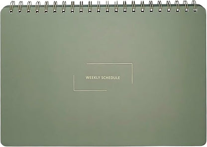 Undated Weekly Schedule | Business Planner | 8.25” x 11.75” ADHD Organizer | - Image 2