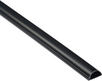 D-Line Half Round Cord Hider, Patented Cable Cover, Hide TV Wall Mount Wires by D-LineUSAinc