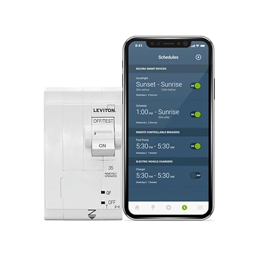 Leviton 2nd Gen Smart Circuit Breaker by Leviton