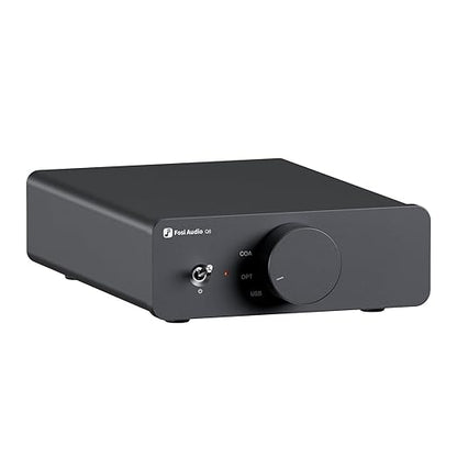 Fosi Audio Q6 Mini Desktop DAC, USB C Digital to Analog Audio Converter by FosiAudio