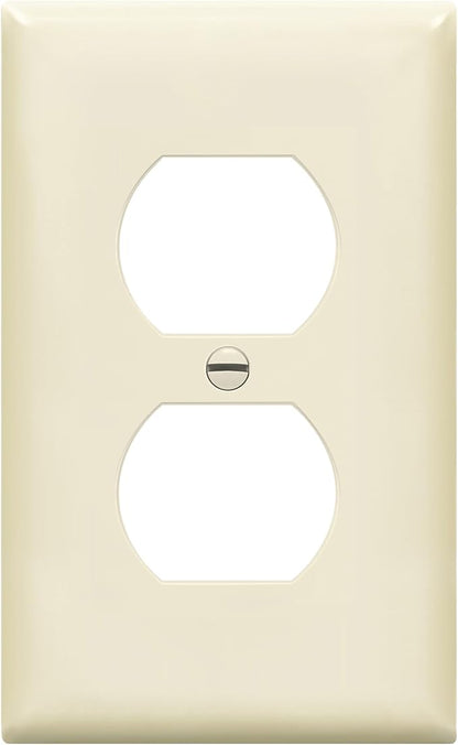 ENERLITES Duplex Receptacle Outlet Wall Plate, Midway Size 1-Gang 4.88" x 3.11" - Image 4