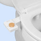 TUSHY NEW Fresh Dual Nozzle Cool Water Bidet: Ultra Slim Toilet Seat Attachment by TUSHY