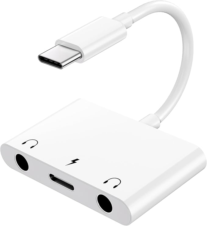 INVERSE NET Headphone Adapter for iPad, Headphone Splitter for 2 Headphones by INVERSENET