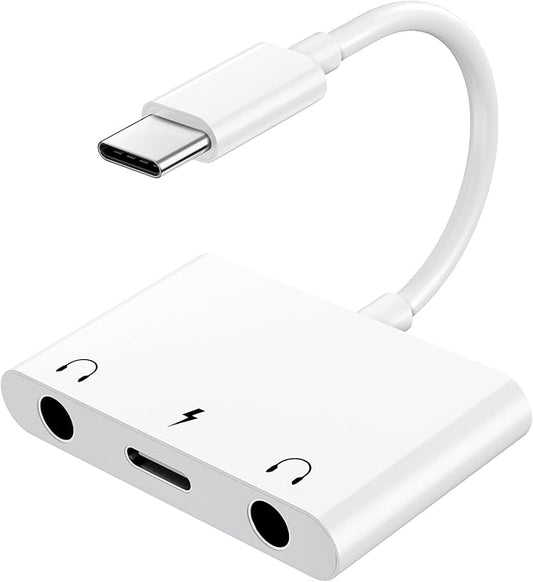 INVERSE NET Headphone Adapter for iPad, Headphone Splitter for 2 Headphones by INVERSENET
