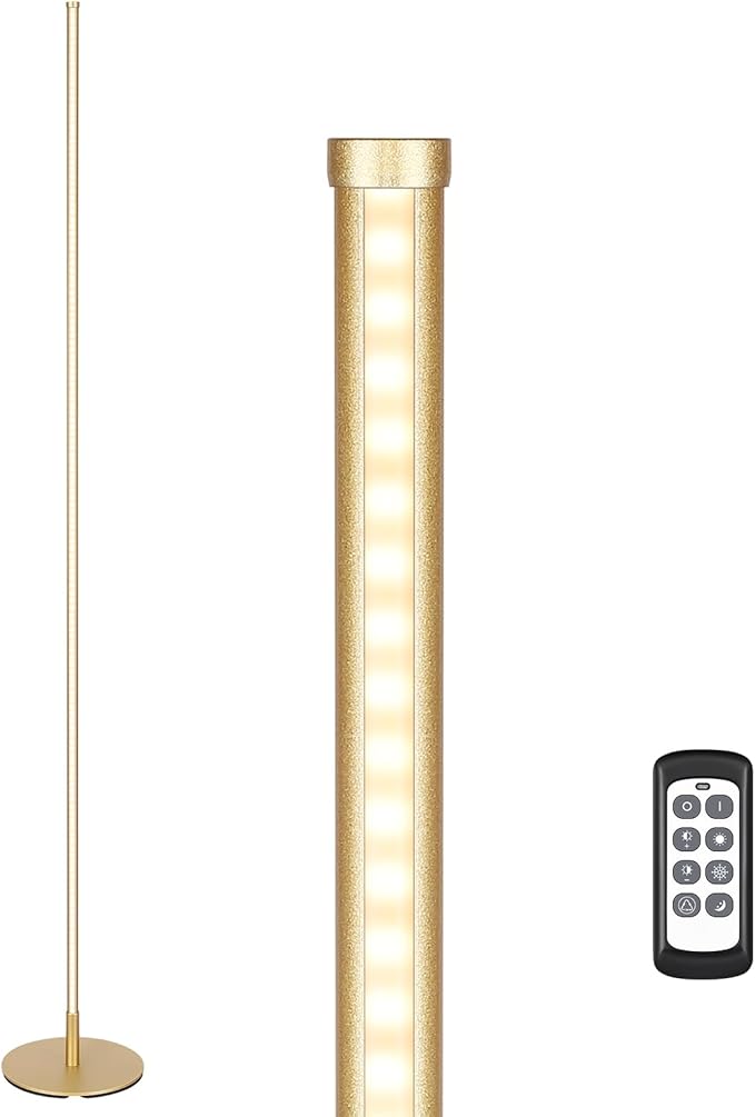 EDISHINE LED Corner Floor Lamp, 57.5" Tall Standing Lamp - Image 8