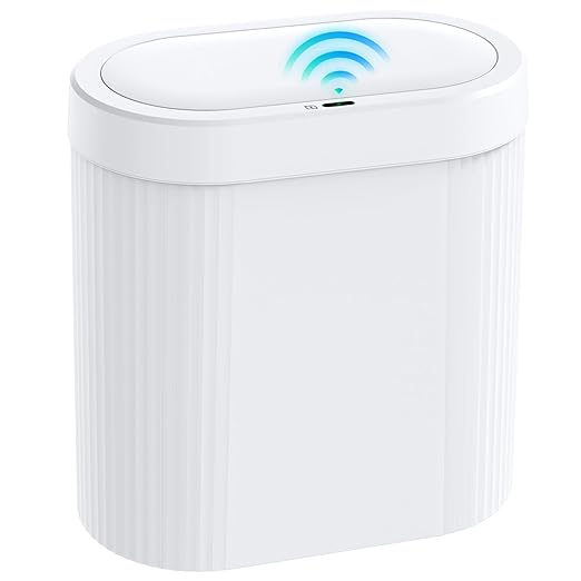 5 Gallon Bathroom Trash Can by SecureSpacesCleanerPlaces