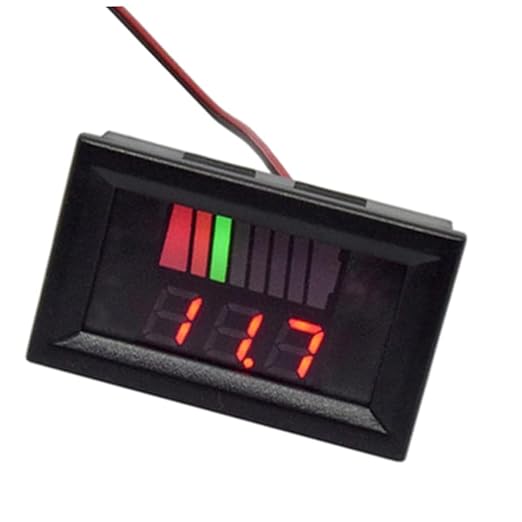 Battery Charge Level Indicator Universal Car Battery Capacity Meter Tester - Image 4
