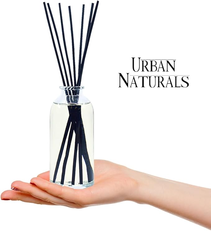 Urban Naturals Warm Vanilla Amber Reed Diffuser Gift Set | Creamy. Warm. - Image 5