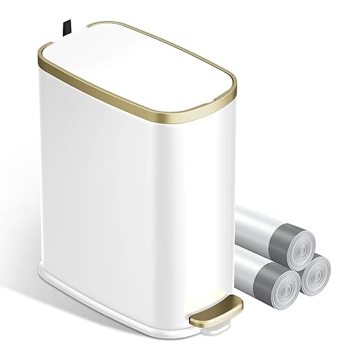 KUK Small Bathroom Trash Can by KUK