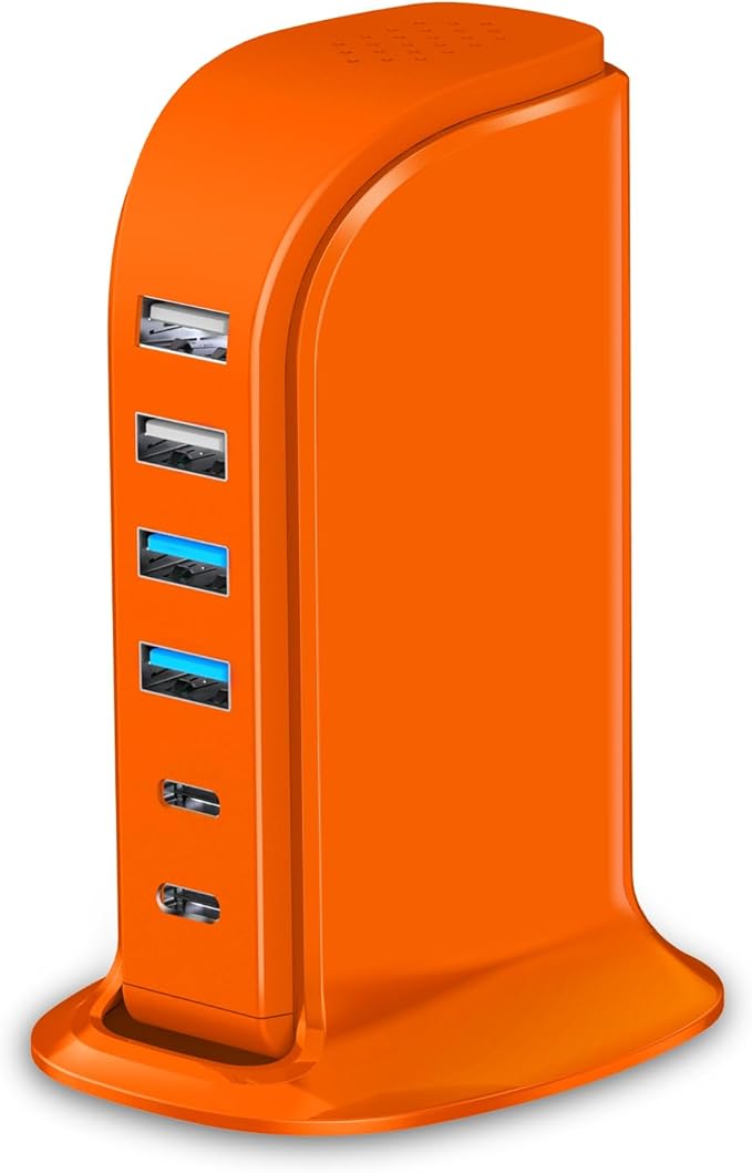 Upoy Dual USB C Charger Block, Charging Station by TechGadgetsInYourMind