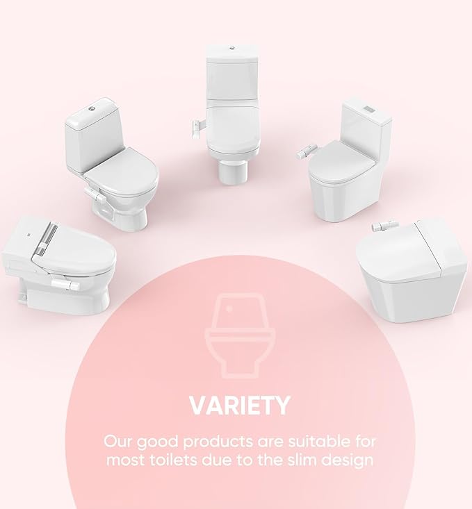 Ultra-Slim Bidet Attachment, Posterior&Feminine Wash-, Non-Electric Bidet - Image 6