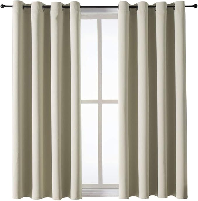 ChrisDowa Grommet Room Darkening Curtains - Image 7
