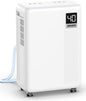 26-pint dehumidifier, dehumidifier for basement with drain hose, main product view