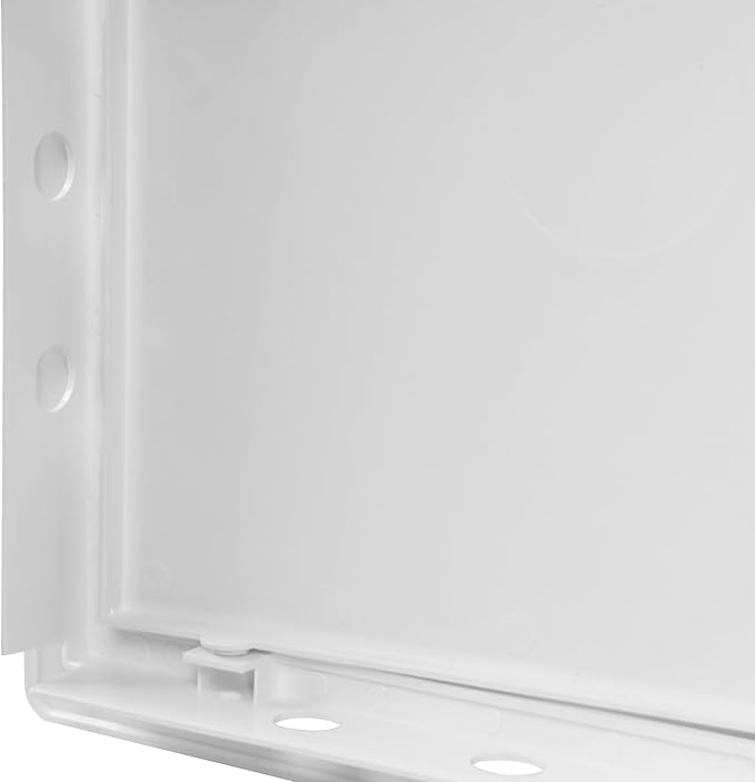 17.5" x 17.5" White Plastic Access Panel. Service Shaft Door Panel. Plumbing - Image 6