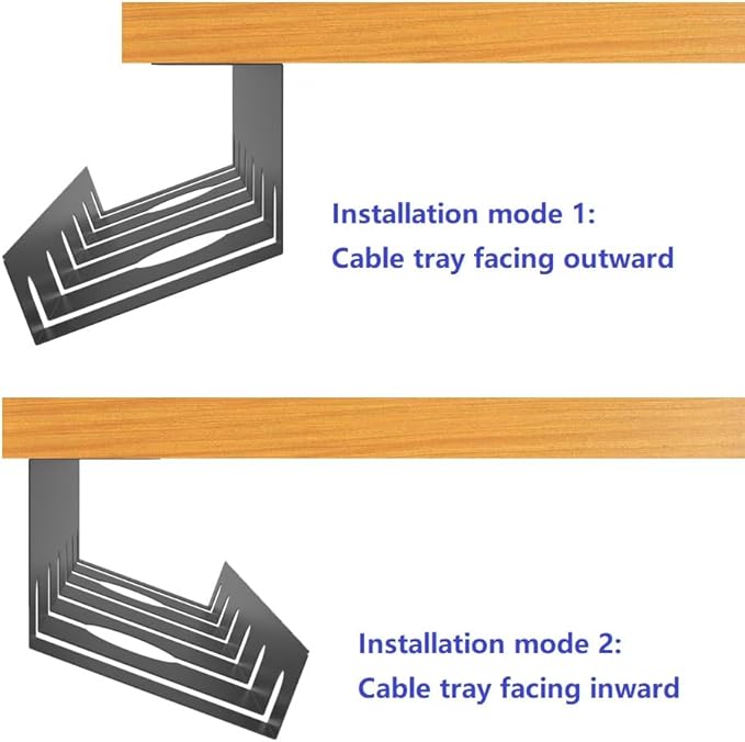 QiaoYoubang 2 Pcs of Cable Management Under Desk - Image 4