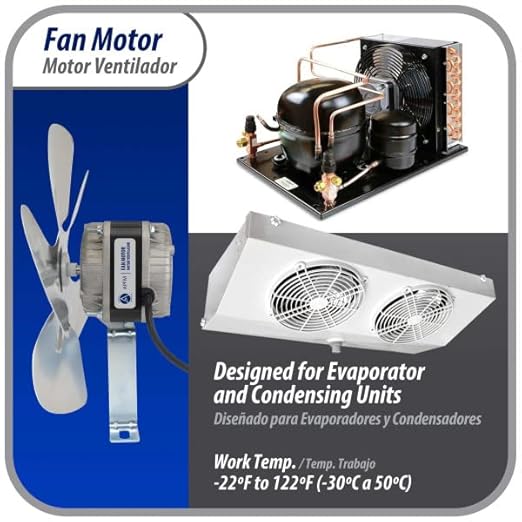 Appli Parts APFM-182E 18W refrigeration condenser and evaporator motor 220V - Image 9