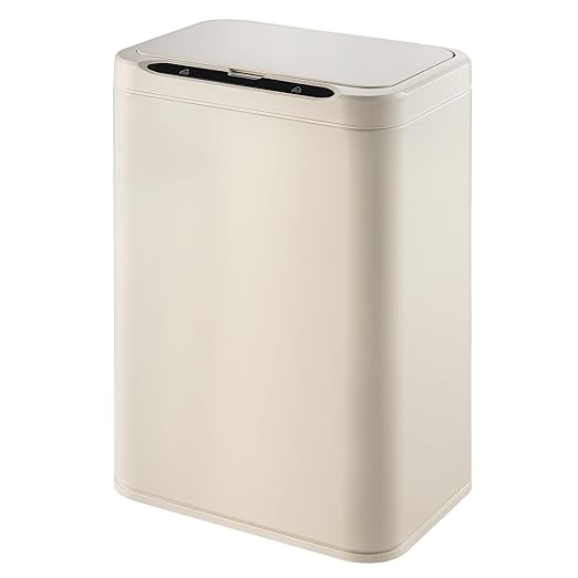 ELPHECO Stainless Steel Office Trash Can Motion Sensor Garbage Can Touchless by ELPHECOUSA