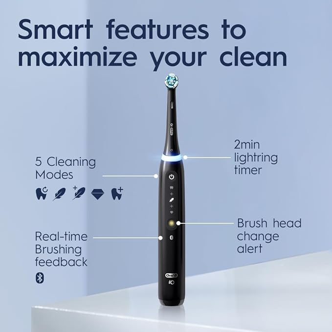 Oral-B iO Deep Clean + Whiten Rechargeable Electric Toothbrush - Image 4