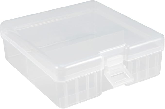 uxcell Hard Plastic Large Battery Storage Box Holder Organizer Protective by uxcell