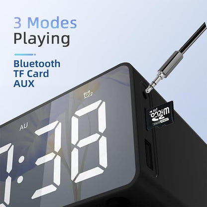 IHAO 7in1 Multifunctional Digital Alarm Clock - Image 7