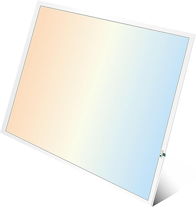 2X2 LED Flat Panel Light Emergency Battery Backup, 40W-3000K/4000K/5000K by LEDENERGYPLUS