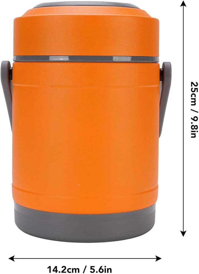 AYNEFY Electric Lunch Box, 2L Stainless Steel Portable Electric Food Warmer - Image 8