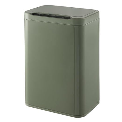 ELPHECO Stainless Steel Office Trash Can Motion Sensor Garbage Can Touchless by ELPHECOUSA