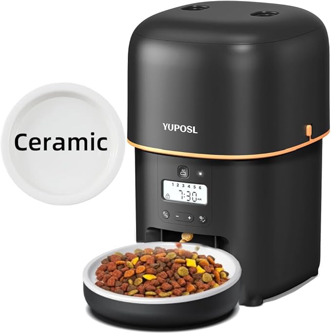 Automatic Cat Feeder - 2L Cat Food Dispenser by Yuposl
