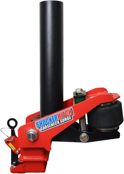 Shocker 30K Gooseneck Surge Air Hitch & Shift Lock Coupler by ShockerHitch