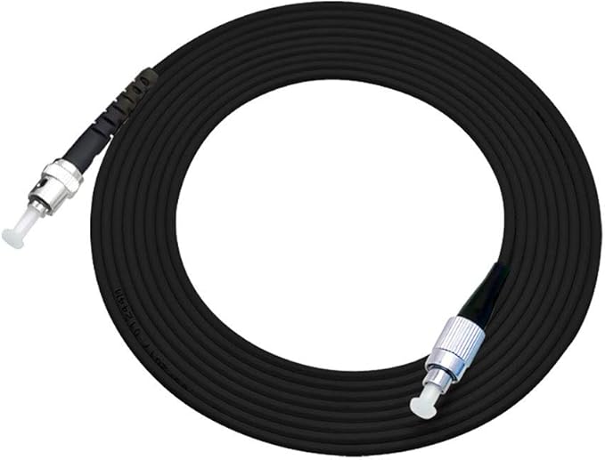 Jeirdus 10M FC to ST Outdoor Armored Simplex 9/125 SMFFiber Optic Cable Jumper - Image 3