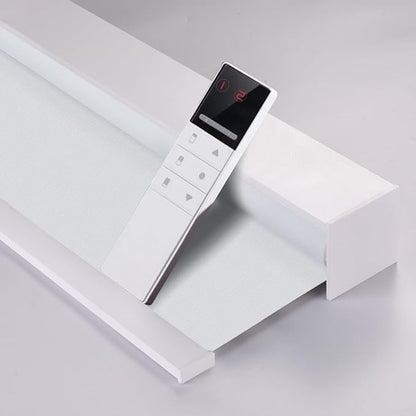 ZSHINE Motorized Blackout Window Blinds Customize Width Remote Control by ZSHINEHome