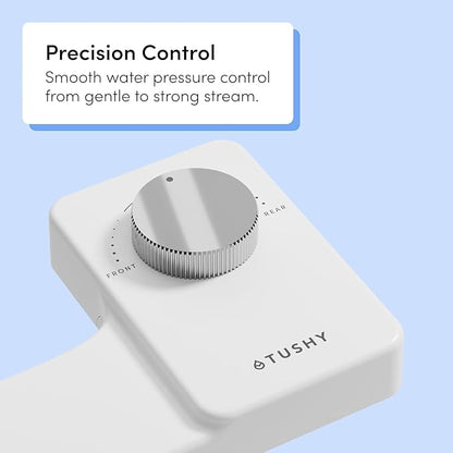 TUSHY NEW Fresh Dual Nozzle Cool Water Bidet: Ultra Slim Toilet Seat Attachment - Image 4
