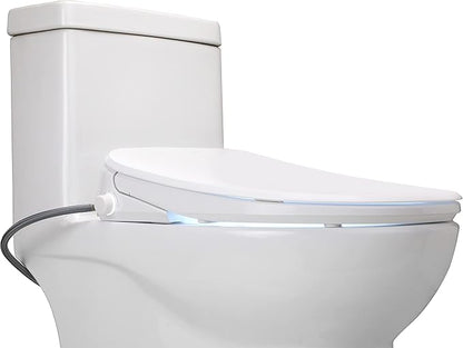 ALPHA BIDET UX Pearl Bidet Toilet Seat in Elongated White | Ultra Low Profile | - Image 2