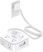 6 Ft Surge Protector Power Strip by YISHU